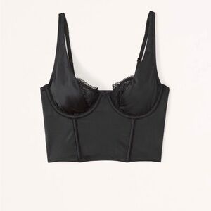 Abercrombie & Fitch Black Corset